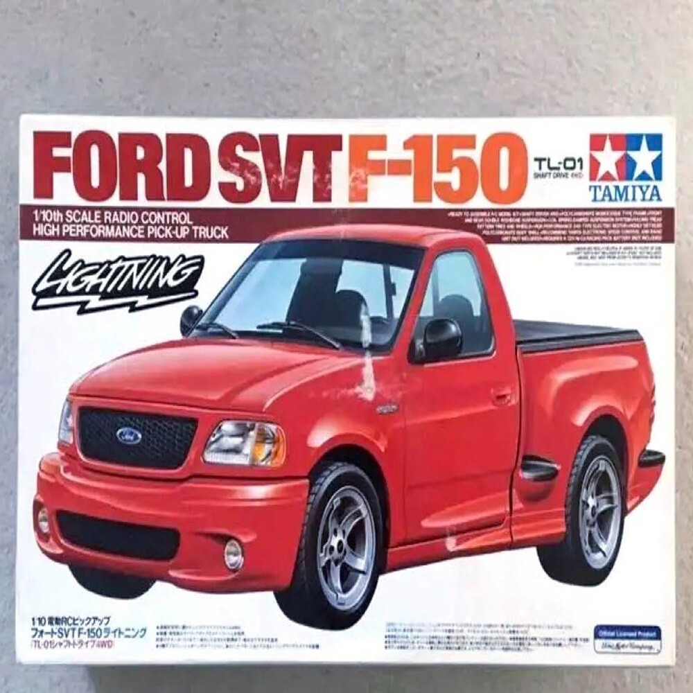 Tamiya 1/10 RC Ford SVT F-150 Lightning YL-01 Pickup Truck 1998 Model