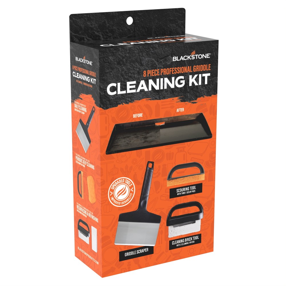 New Blackstone Professional Griddle Cleaning Kit, 8-Piece