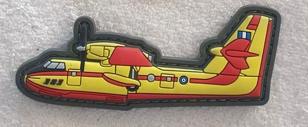 Limited Edition Greek Airforce Canadair PVC Patch Exclusive Offer-image