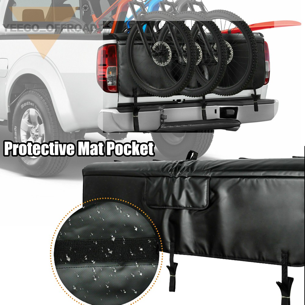 Full Size 62 Inch Truck Tailgate Pad Bike Rack for Pickup Shuttle-image