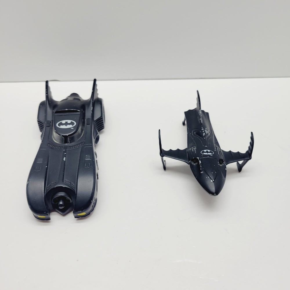 ERTL Batmobile Ski Boat & Batmobile Diecast Batskiboat 1992 Vintage/Rare