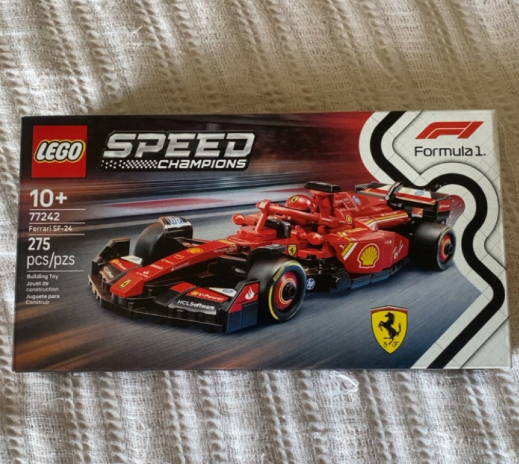 LEGO 77242 Speed Champions Ferrari SF-24 F1 Race Car New In Hand Ready to Ship!!