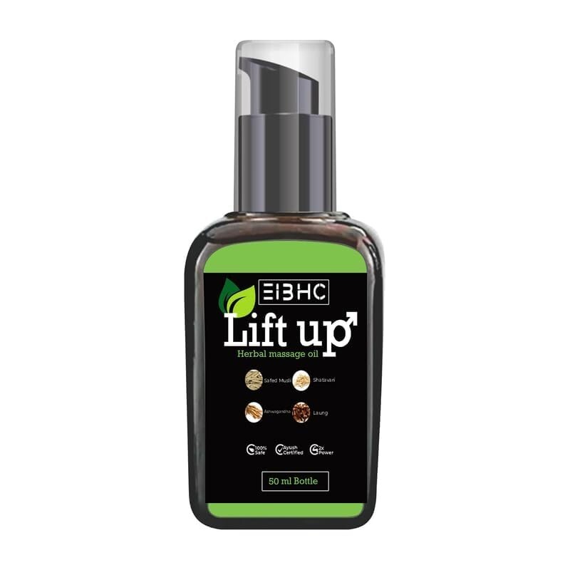 Ayurvedic Ashwagandha Massage Oil for Men – 50ml Lift Up Formula