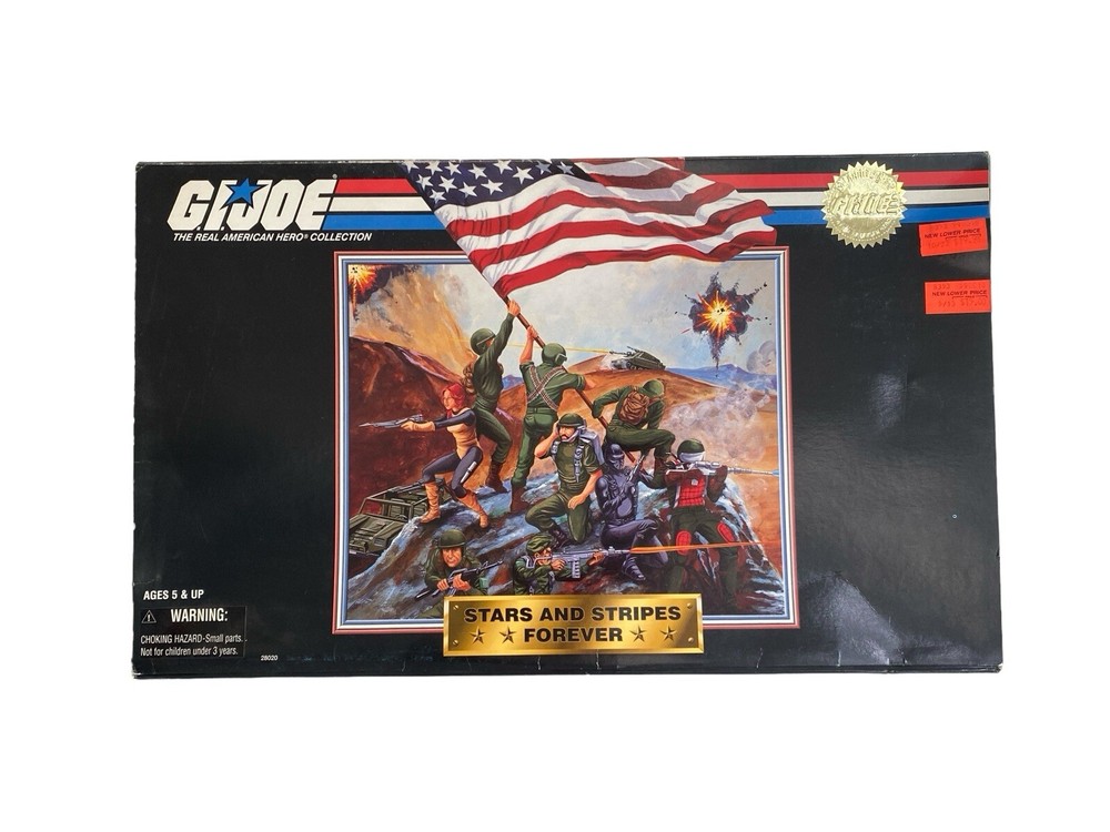 GI Joe Stars and Stripes Forever Box Set (1997) 15th Anniversary Sealed Box 1997