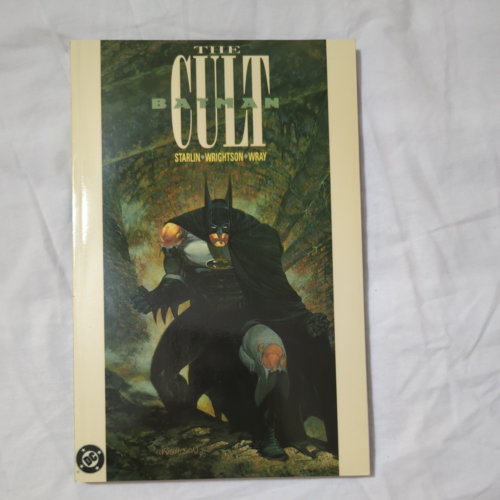 Batman: The Cult 1st Edition DC Comics 1991 Starlin Wrightson Wray.  NM to M