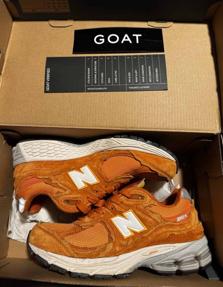 New Balance 2002R Protection Pack Vintage Orange