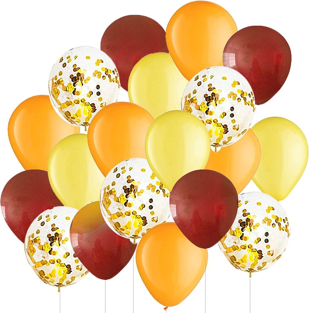 Fall Balloons for Birthday Parties and Bridal Showers Autumn Decorations