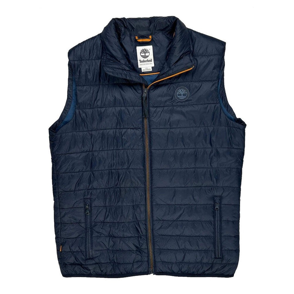Timberland Vest - Large Navy Polyester