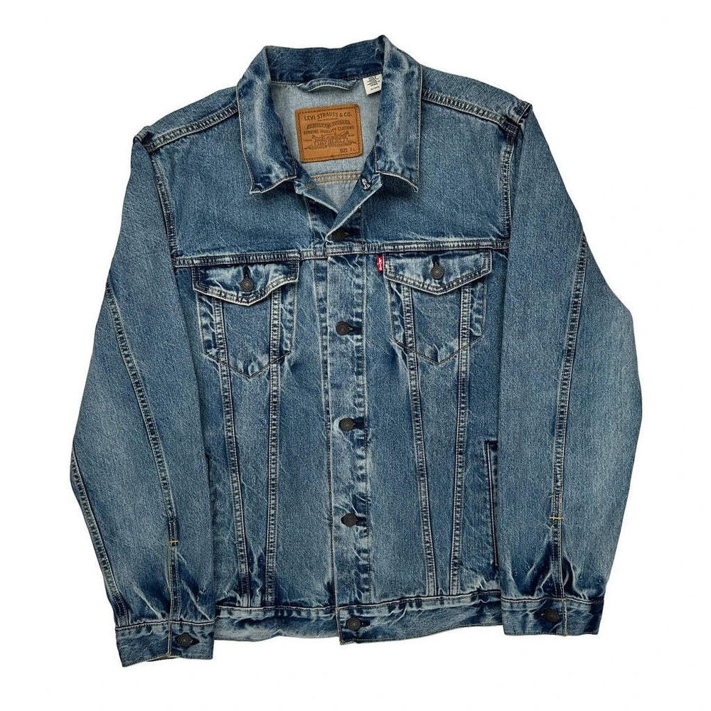Levis Denim Jacket - XL Blue Denim