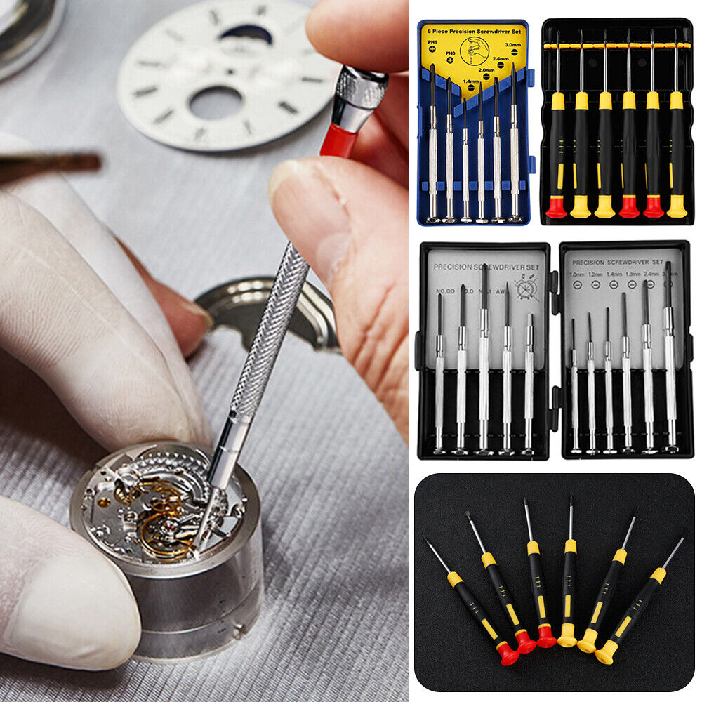 Repair Tool with Case Eyeglass Repair Kit Phones Watch Glasses Repair Set