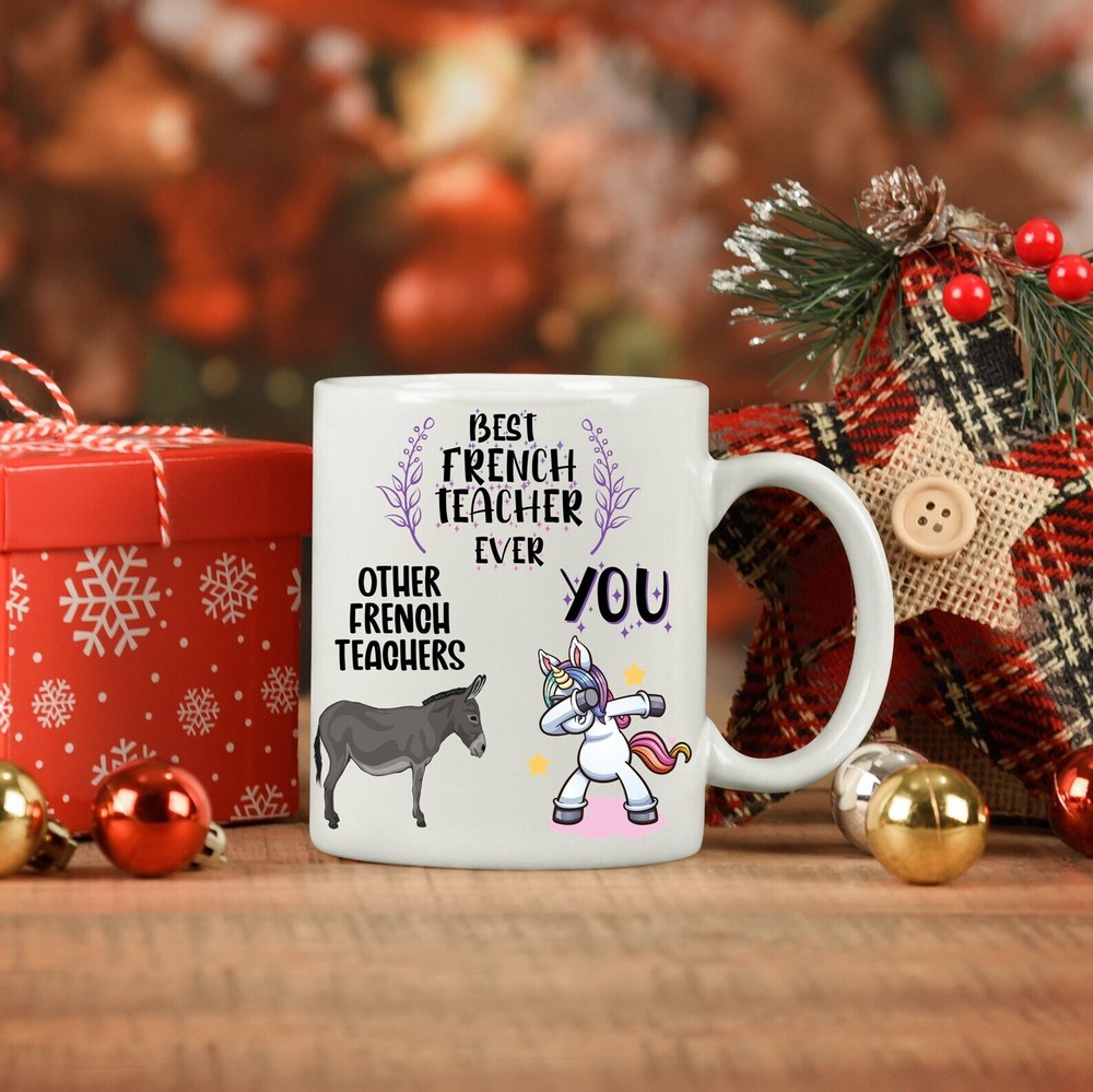 French Teacher Gift French Teacher Mug French Teacher Appreciation French Teache