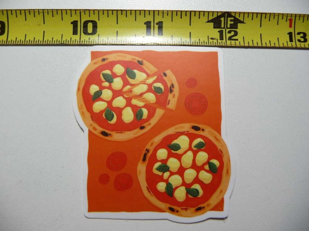Italy Pizza Pie Loaded Mozzarella Sticker Decal Travel Memories