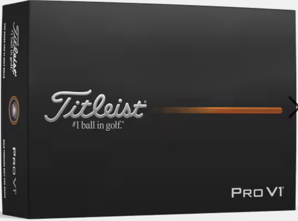 2025 New Titleist Pro V1 Golf Balls One Dozen