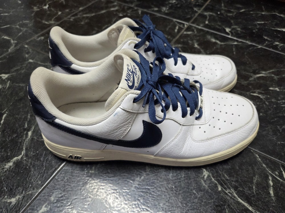 Nike Air Force 1 Size 14 Low White And Blue