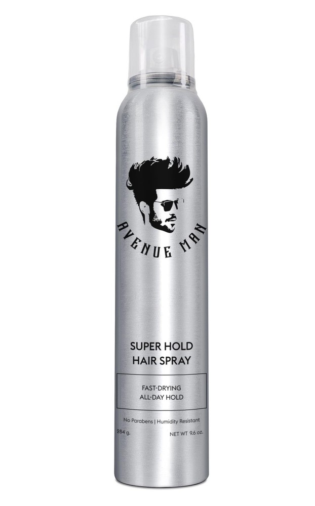 Super Hold Hairspray for Men - Fast-Drying Styling Spray with Lift & Shape  