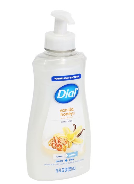 New Dial Vanilla Honey Liquid Hand Soap, 7.5 fl oz