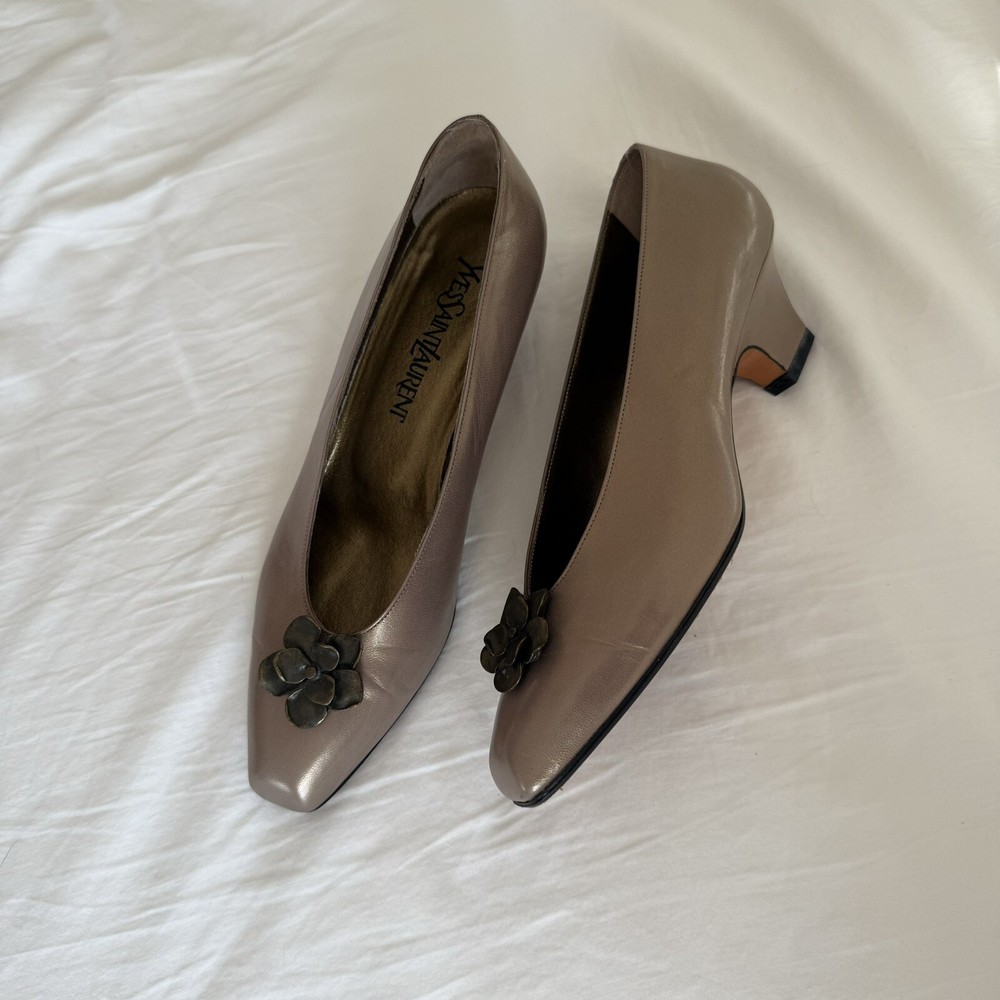 Yves Saint Laurent vintage heels for women size 7.5