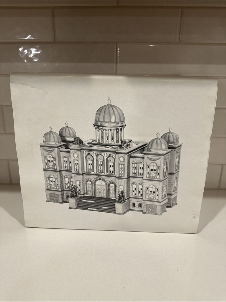 Dept 56 Christmas in the City Capitol Building 58887 Vintage New In Box