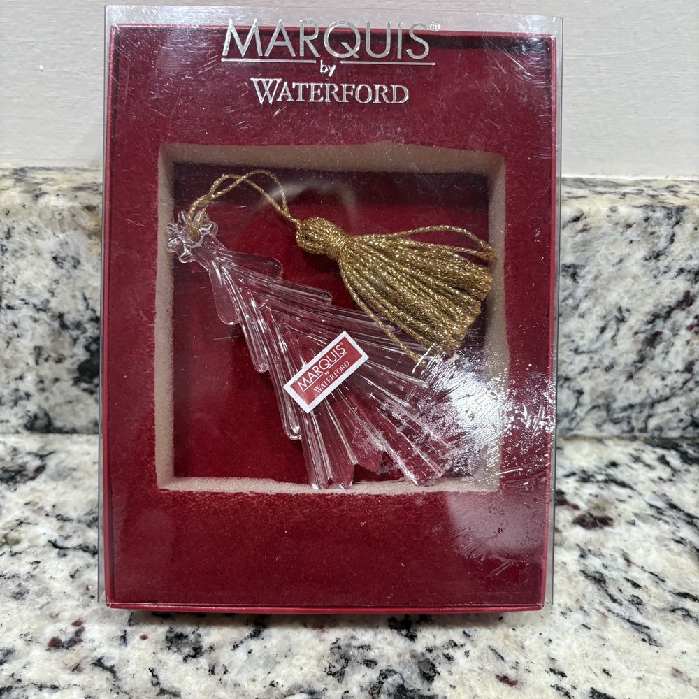 Marquis By Waterford Christmas Tree Christmas Ornament - NIB