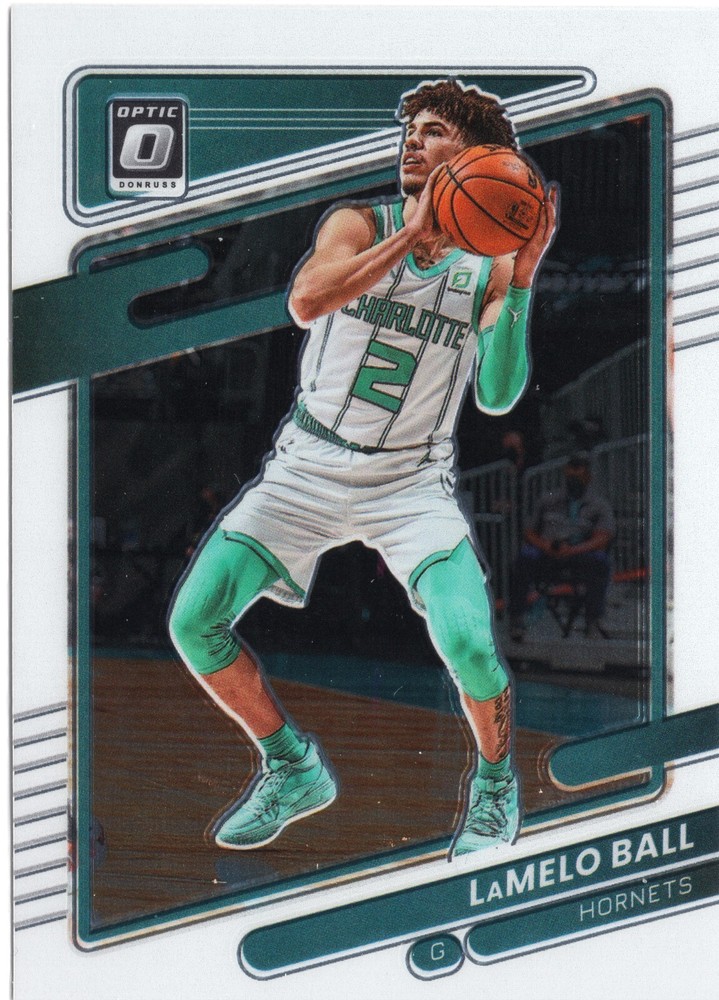 2021-22 Panini Donruss Optic LaMelo Ball #26 Charlotte Hornets Basketball Card