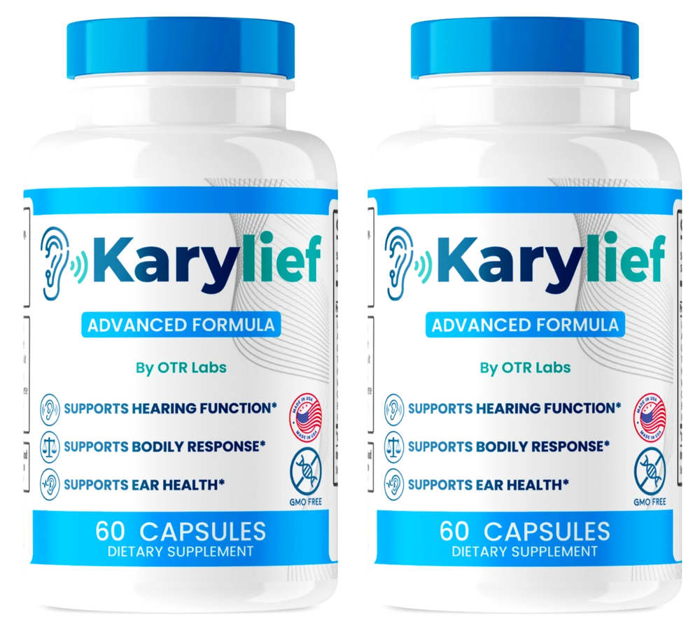 Karylief Official, Advanced Formula Ear Health Support Supplement Tinnitus 120ct