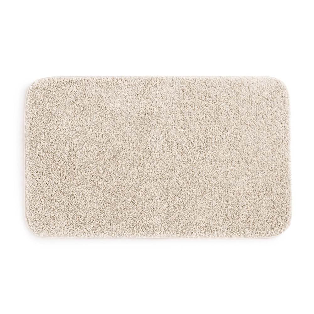 Mainstays Tan 20x32 Polyester Bath Rug Basic Soft Absorbent