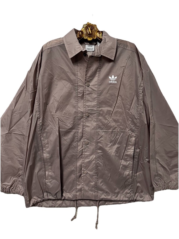 Adidas Retro Streetwear Relaxed Fit Windbreaker Jacket Mens Small