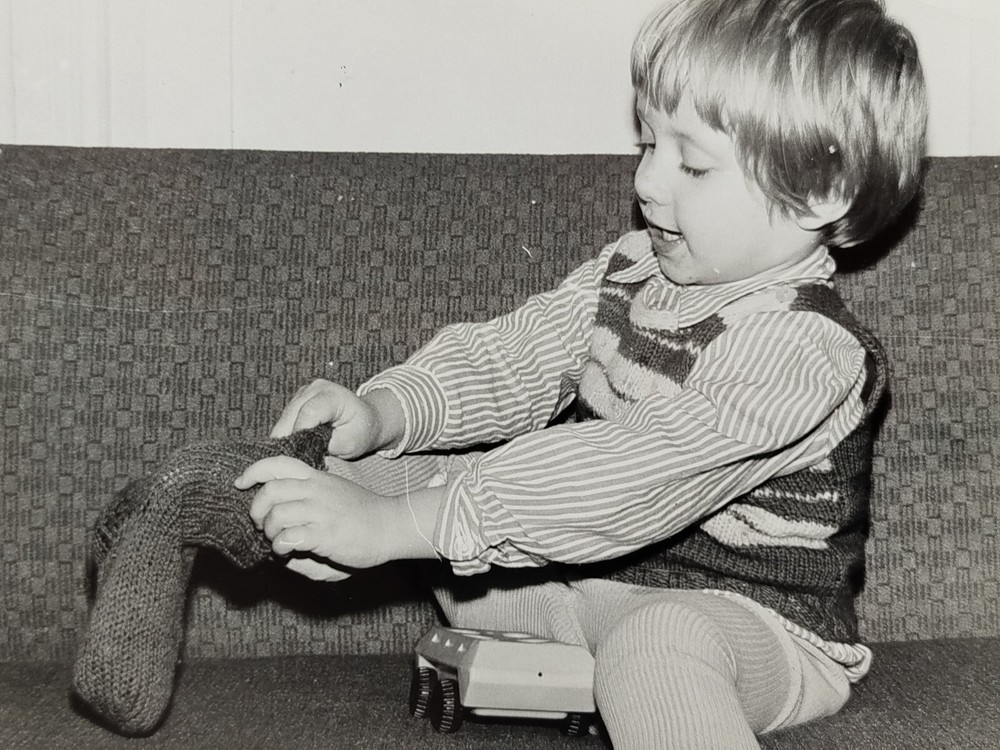 Vintage - Retro - Photo - Handsome Boy - Kids - 1960s - Black & White #10