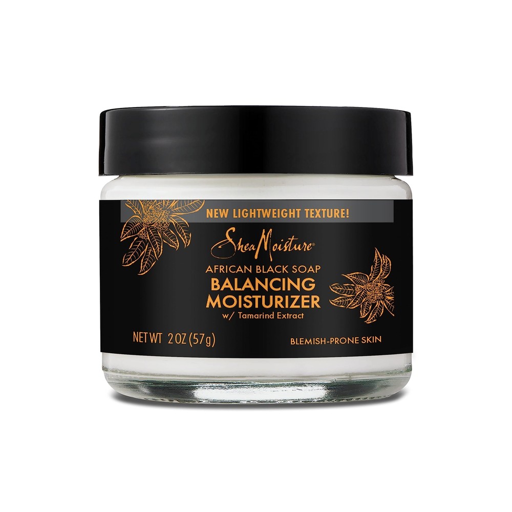 Balancing Moisturizer for Dry Skin African Black Soap with Shea Butter 2 oz