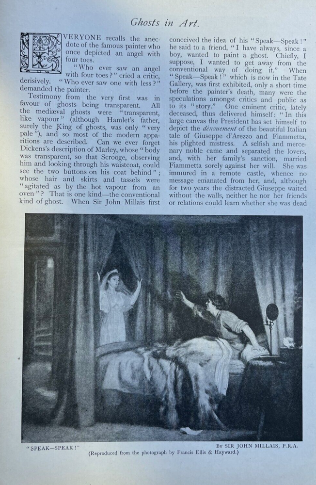 1904Ghosts Spirits in Artwork illustrated