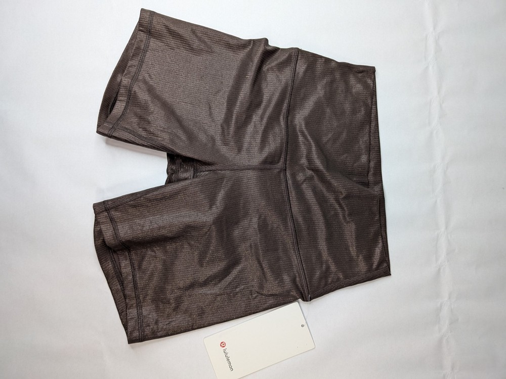 Lululemon Align High-Rise Shine Short 6 Inch in Espresso Size 6