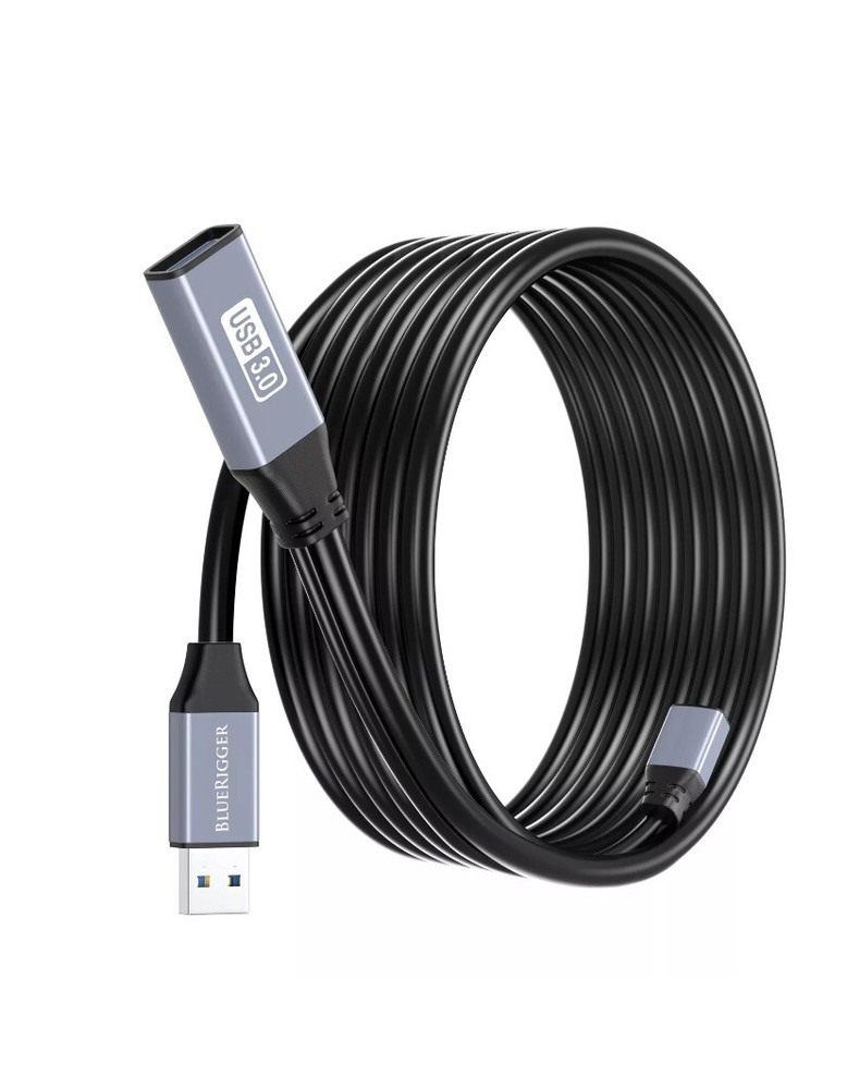 BlueRigger 50ft Active USB 3.0 Extension Cable 5Gbps Type A Male for XBOX Gaming