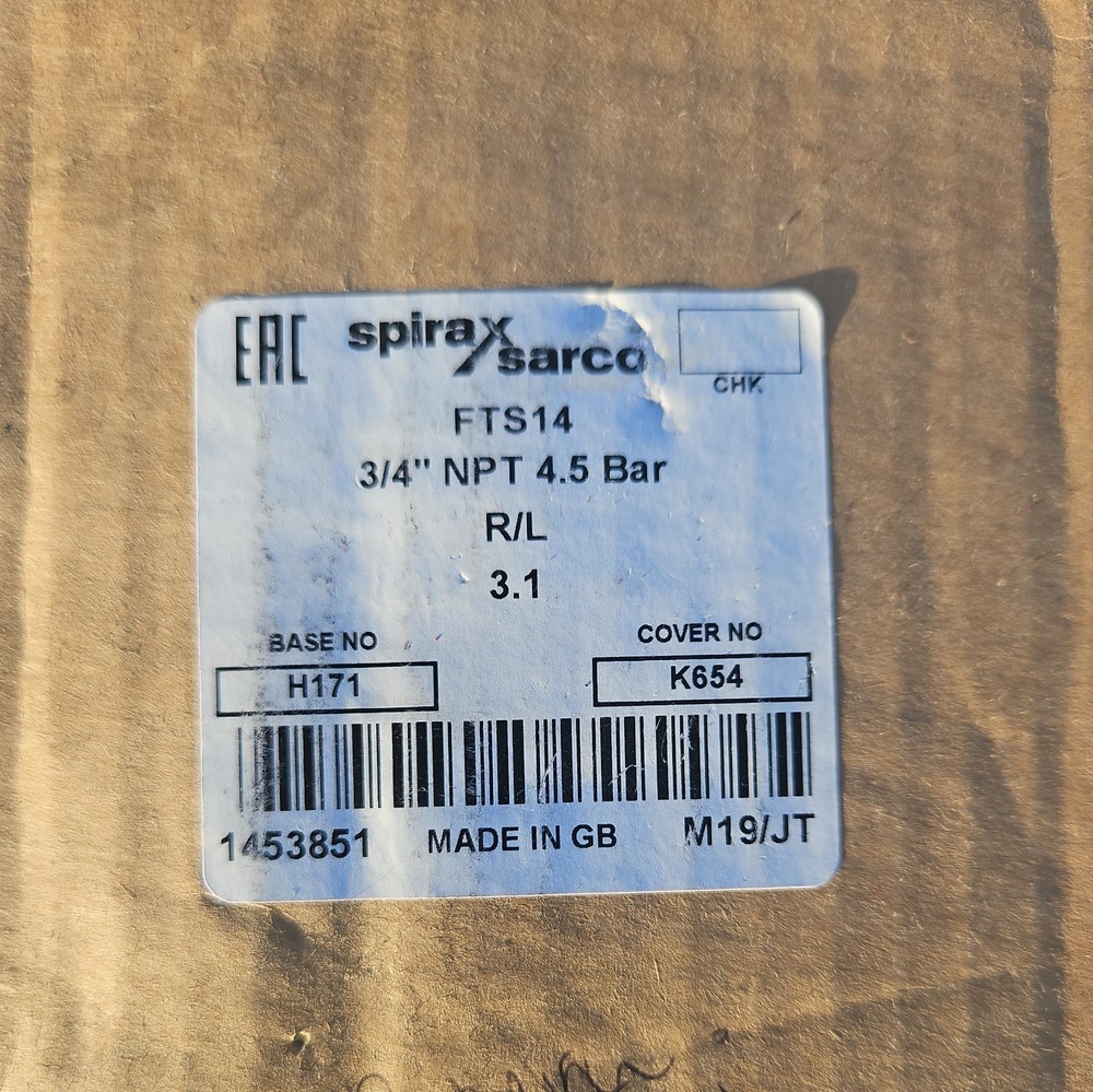 Spirax Sarco FTS14-4.5 bar 3/4