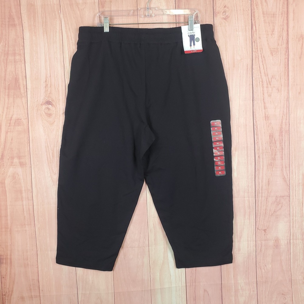 Members Mark Womens Capri Pants Sz XL Soft French Terry Capris NEW NWT-image