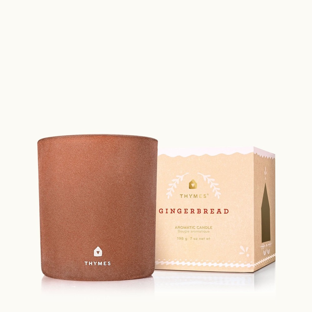 Thymes Gingerbread Medium Candle 7 oz.