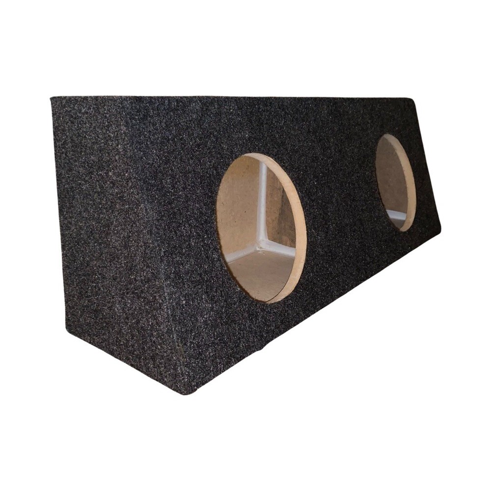 6x5 Dual Sealed Truck Speaker Box Enclosure 6.5” - Gray