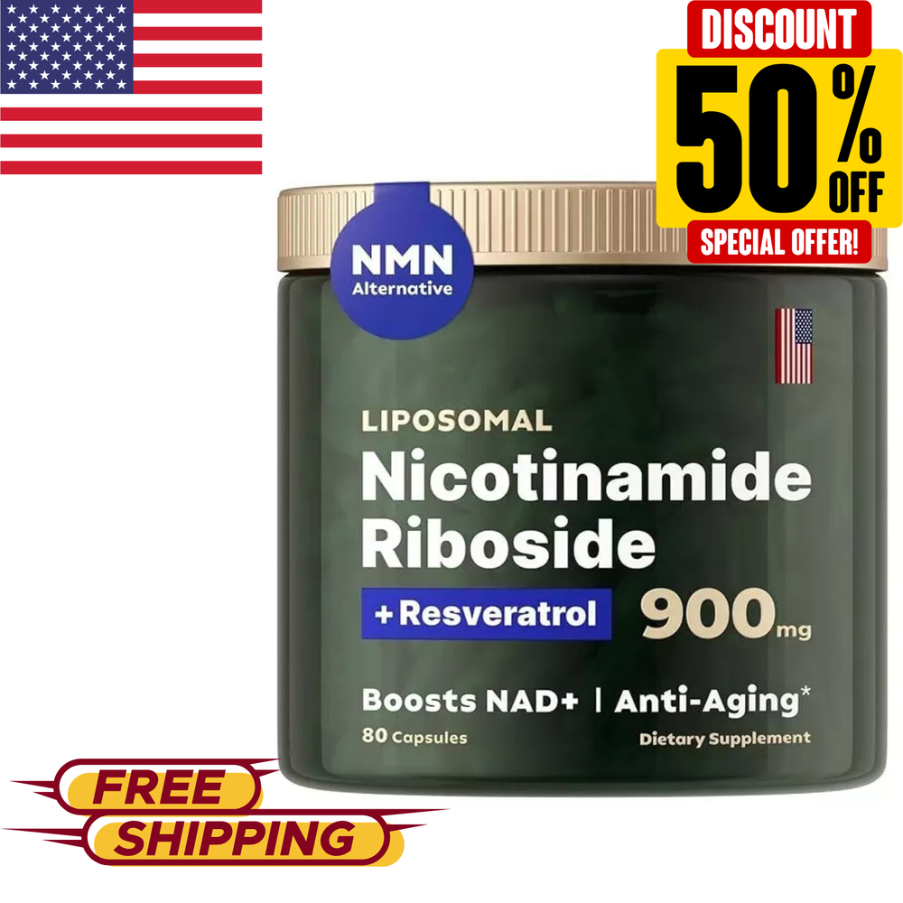 NAD+ Supplement for Anti Aging, Energy, Focus Booster -Nicotinamide Riboside