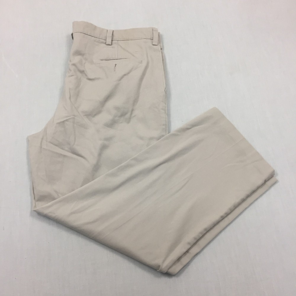 Dockers Chino Trousers Cotton Pants Straight Fit Mens Size 40W 30L Beige