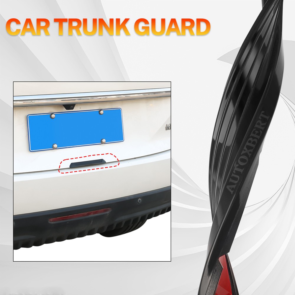 Universal Car Door Guard Tailgate Protector Trim Cover Protective Strip Sticker