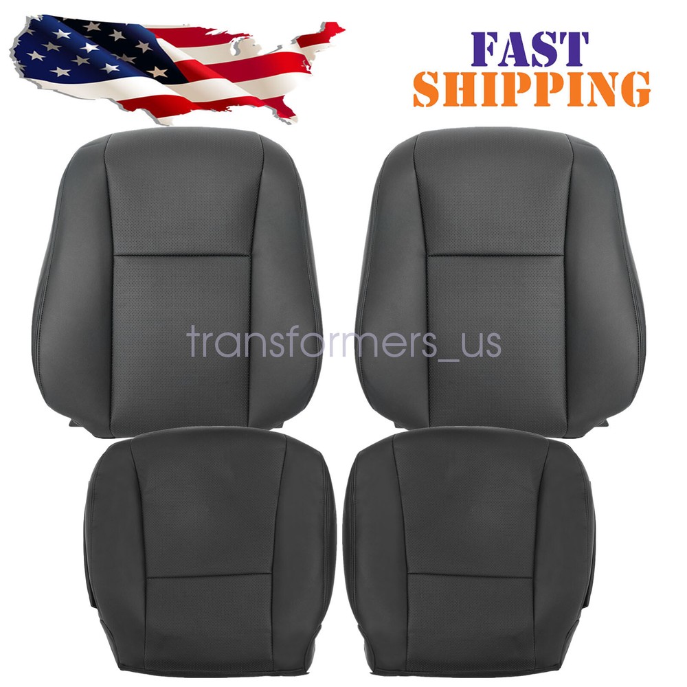 2007-2012 For Lexus LS460 LS600h Driver/Passenger Side Seat Cover Perforated Blk