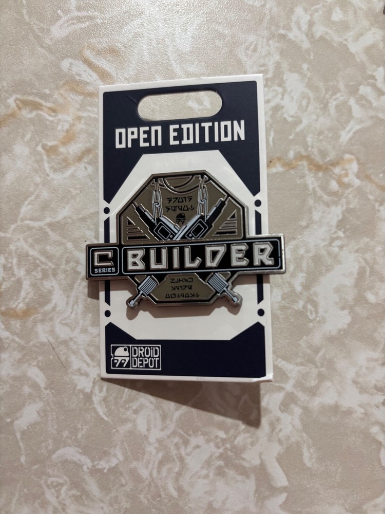 2022 Disney Parks Star Wars Galaxy's Edge Droid Depot C Series Builder Pin