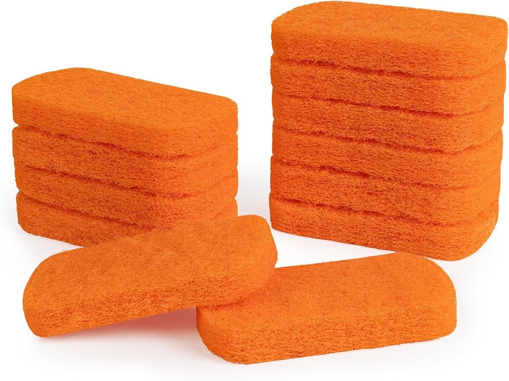 SHINESTAR 12-Pack Scouring Pads Replacement for Blackstone Non-Scratch Gridd...