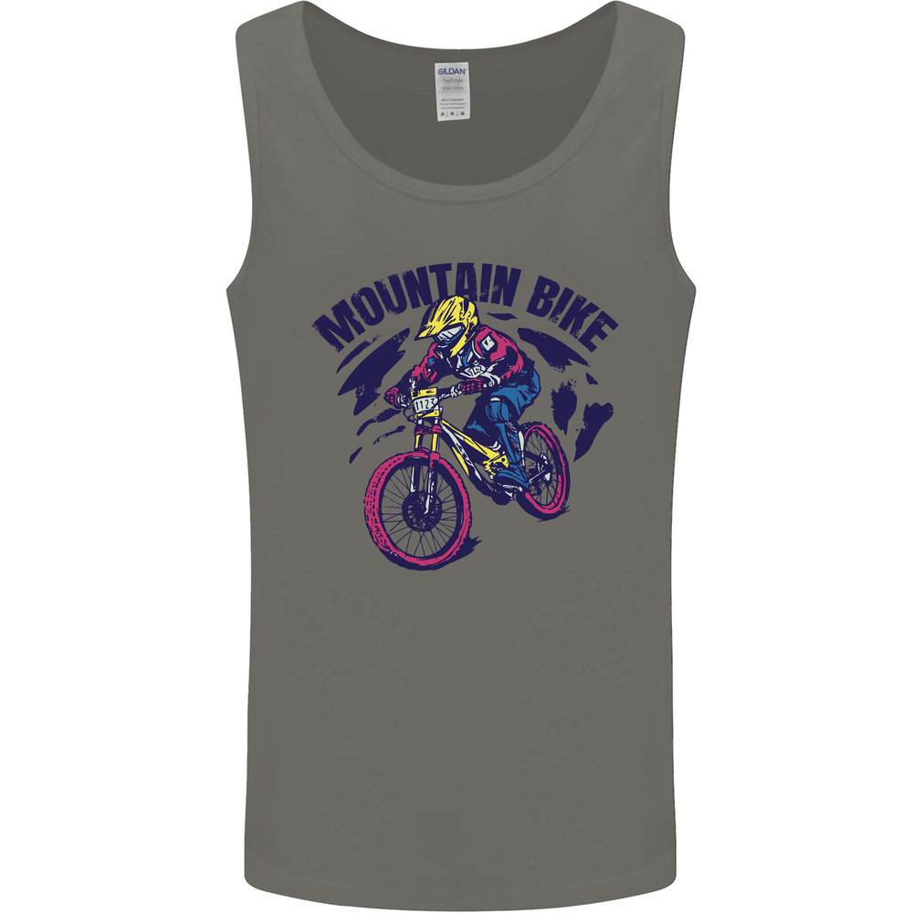 Cycling Mountain Bike Bicycle Cyclist MTB Mens Vest Tank Top