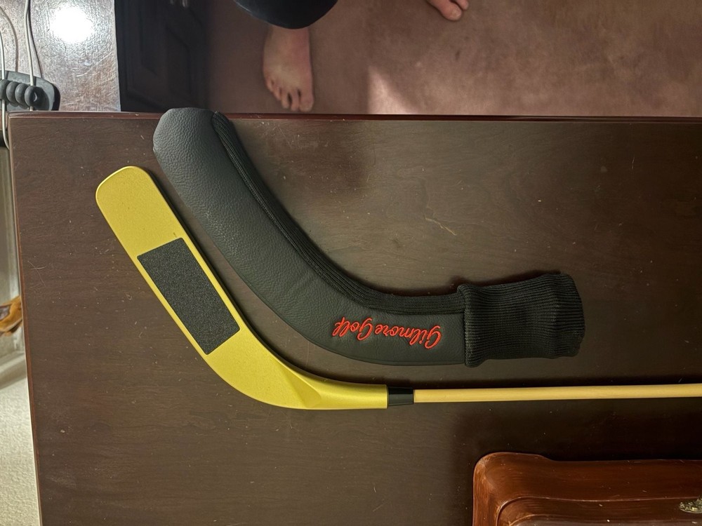 Happy Gilmore Replica Custom Hockey Stick Style Golf Putter with Headcover