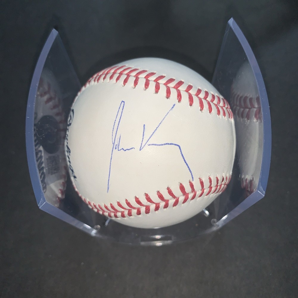 John Kerry Signed MLB Baseball US Secretary Of State Beckett BAS