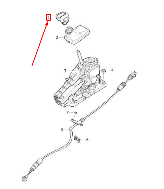 VOLVO XC90 MK2 Gear Shifting Knob 31437774 NEW GENUINE