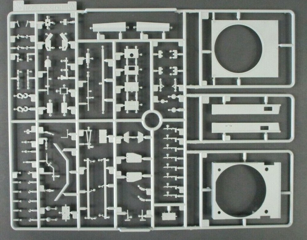 Cyber Hobby 1/35 Scale Pz.Kpfw.III Ausf.N Parts Tree A from Kit No.6431
