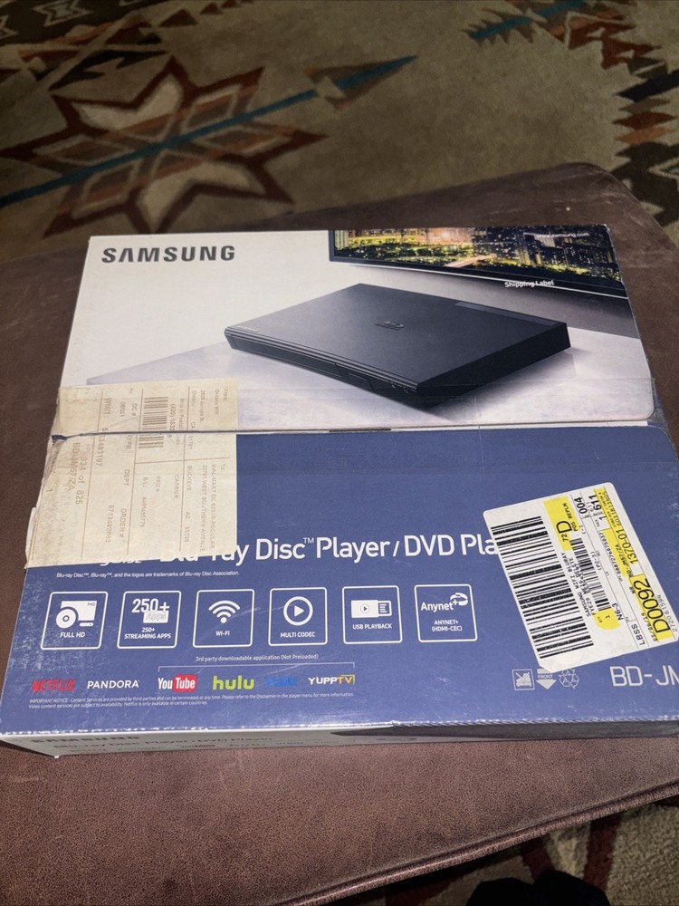 Samsung BD-JM57C Wi-Fi Blu-ray DVD Player with Streaming