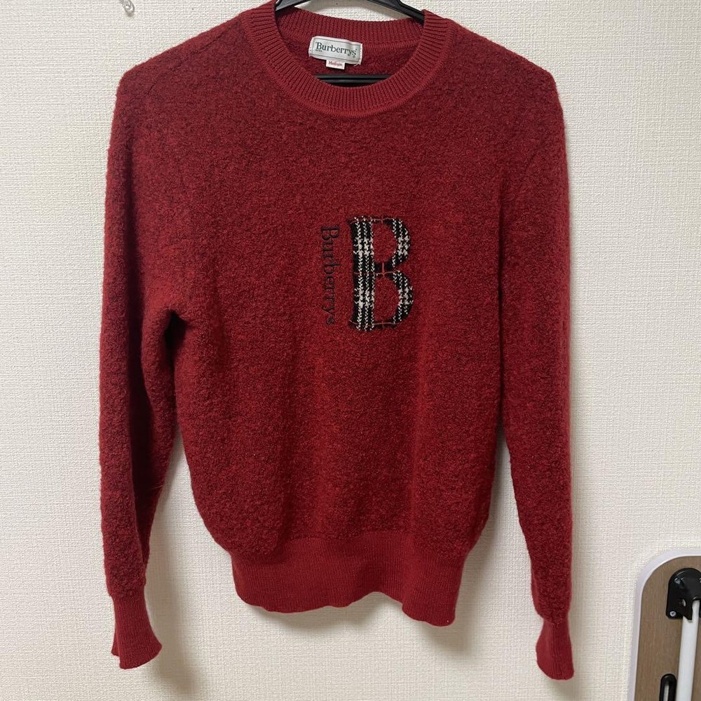 Burberry knit sweater Men's Fashion from Japan