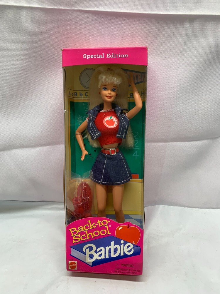 Back to School Special Edition Barbie Doll 1996 Mattel*New-Minor Box Damage-image